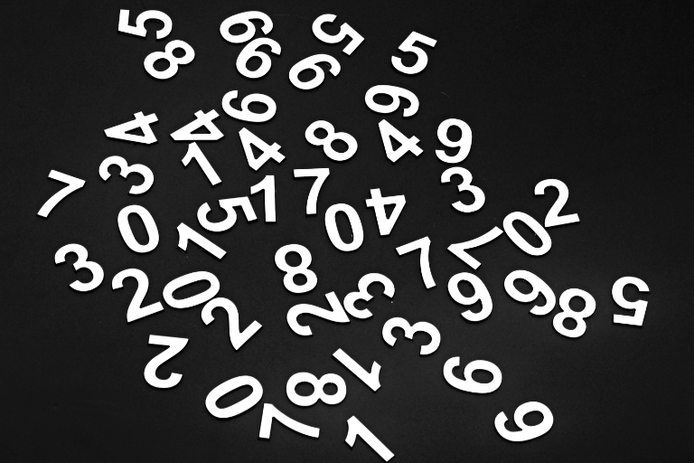 Numbers. Ones and Zeros. Accounting numbers. Computational numbers. Coding numbers. Codes. Primary numbers. Integers. Black and white numbers. Jumbled numbers.